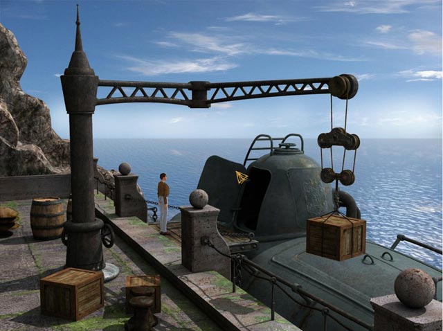 Enlarged screenshot from Journey to the Center of the Earth